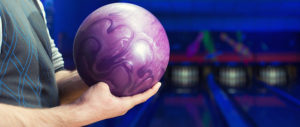 How to hold the bowling ball