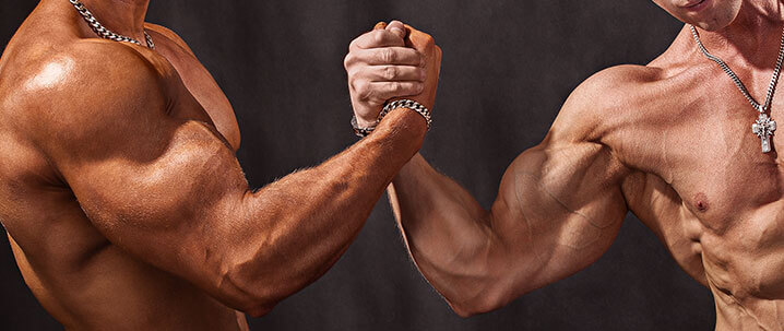 dominate in arm wrestling